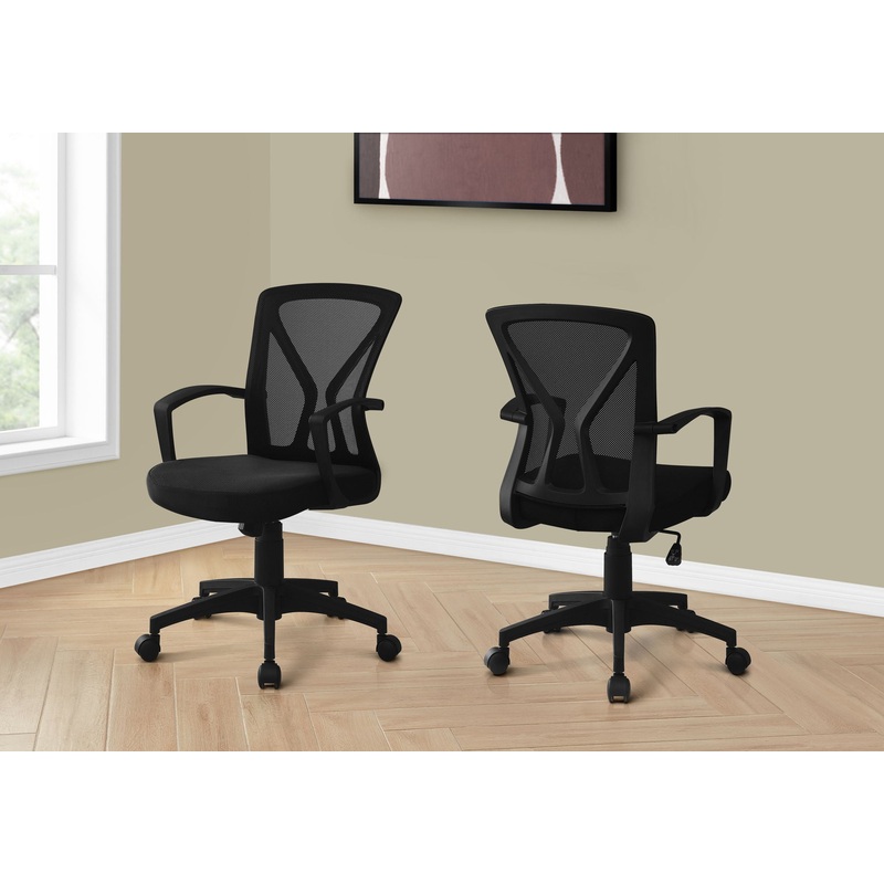 Office Chair, Adjustable Height, Swivel, Ergonomic, Mesh, Contemporary & Modern