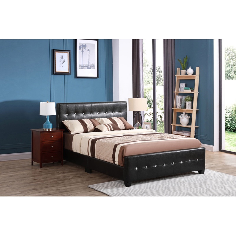 Stylish Transitional Bed|Black|White|Full|King|Queen|Twin
