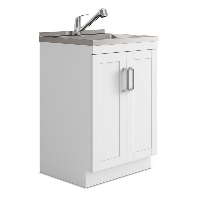 Kyle – Laundry Cabinet & Faucet And Stainless Steel Sink
