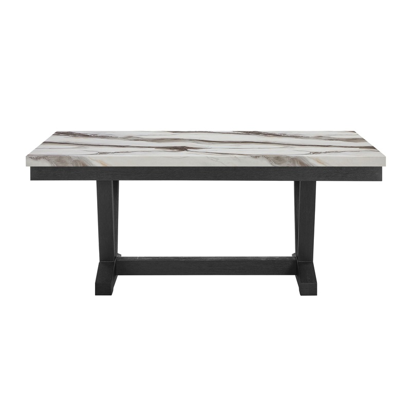 D1319 – Dining Table – Black / White