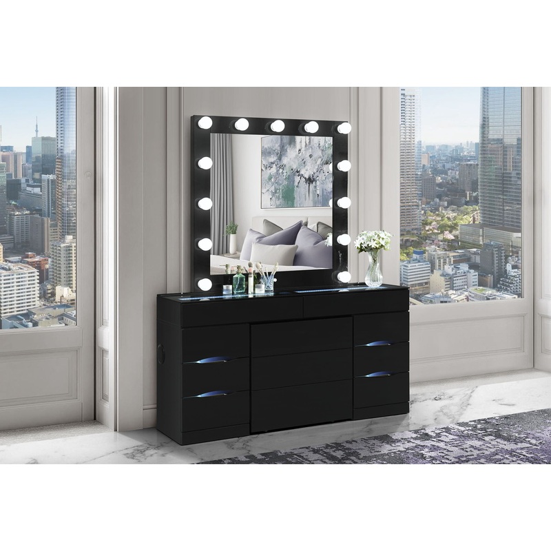 Ella – Vanity With Speaker – Black