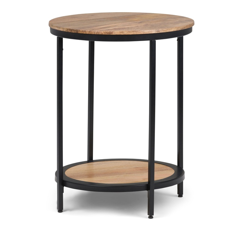 Jenna – Handcrafted Round Side Table