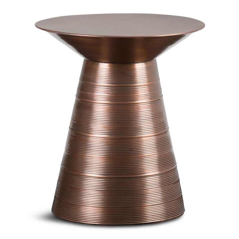 Sheridan – Handcrafted Metal Accent Table
