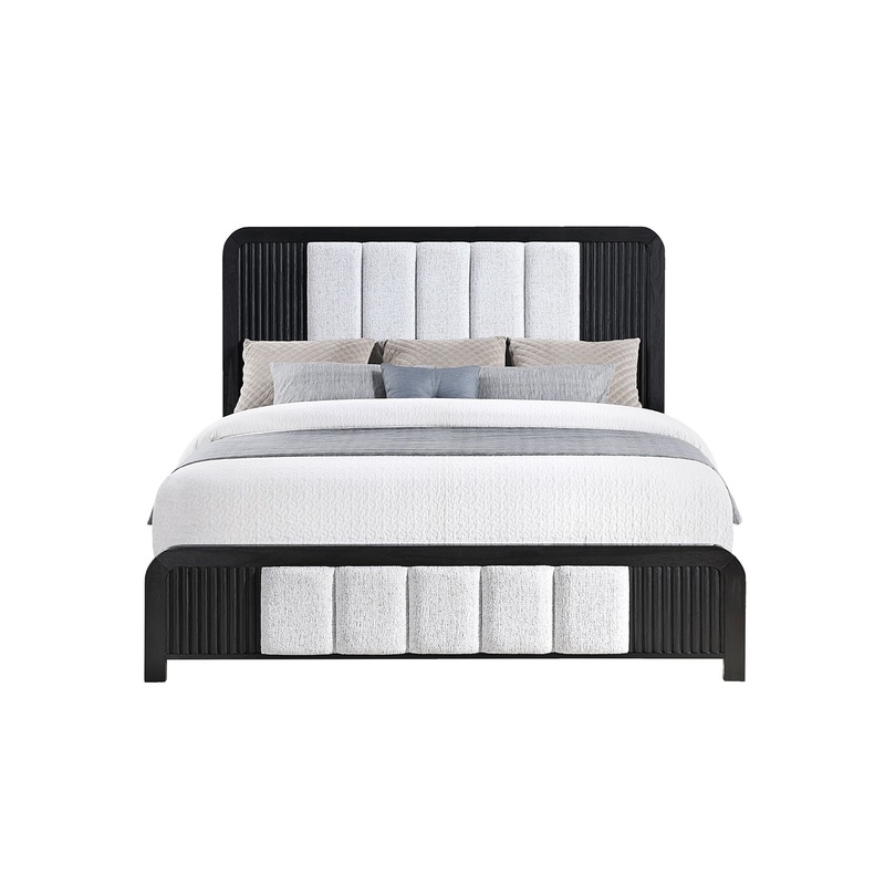 Beckett – King Upholstered Bed – Black