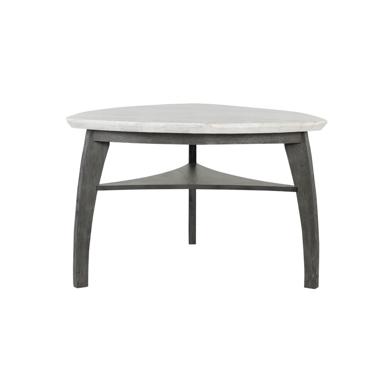 D8192 – Triangle Bar Table – Light Gray