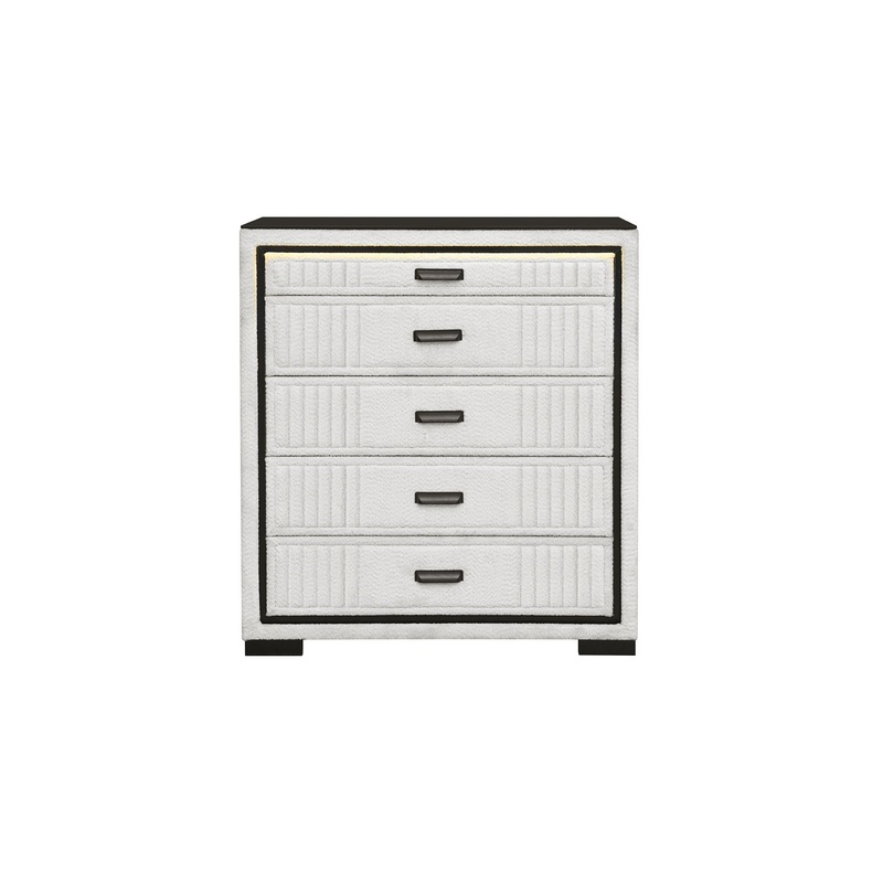 Isabella – Chest With LED – Black / White