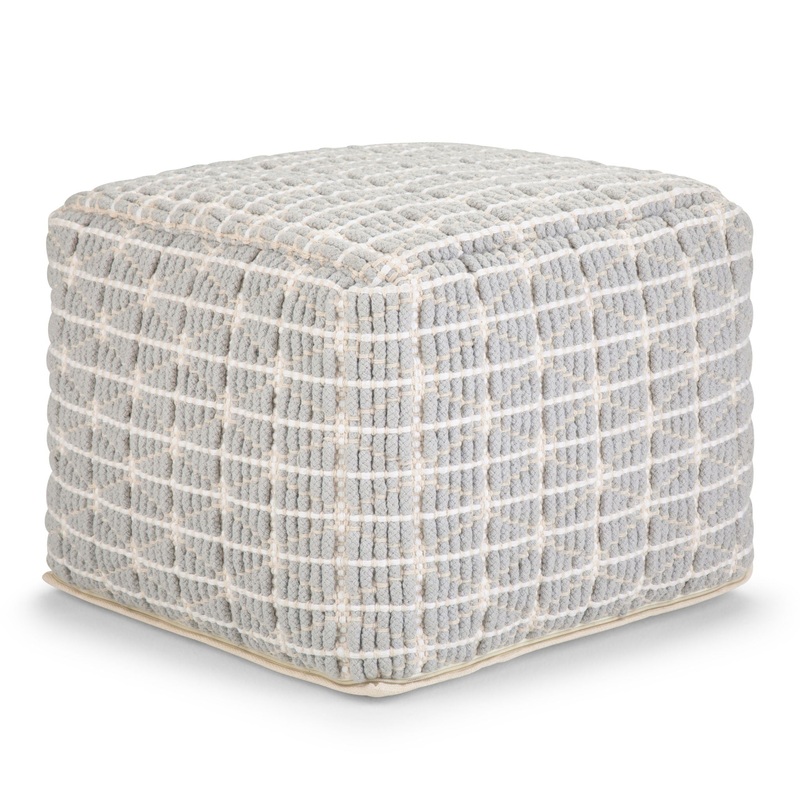 Noreen – Upholstered Square Pouf