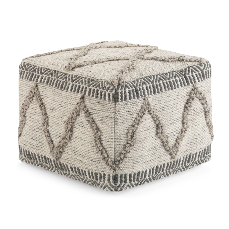 Sweeney – Upholstered Square Pouf