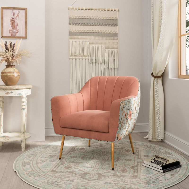 Accent Chair – Rose Pink