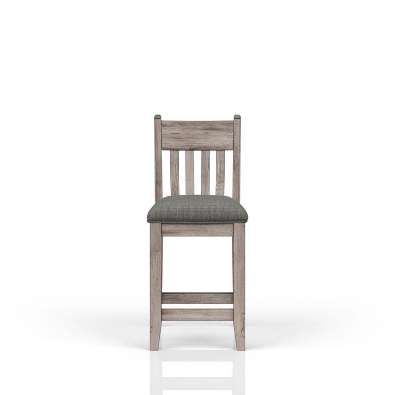 Rustic Counter Stool (Set of 2) – Gray