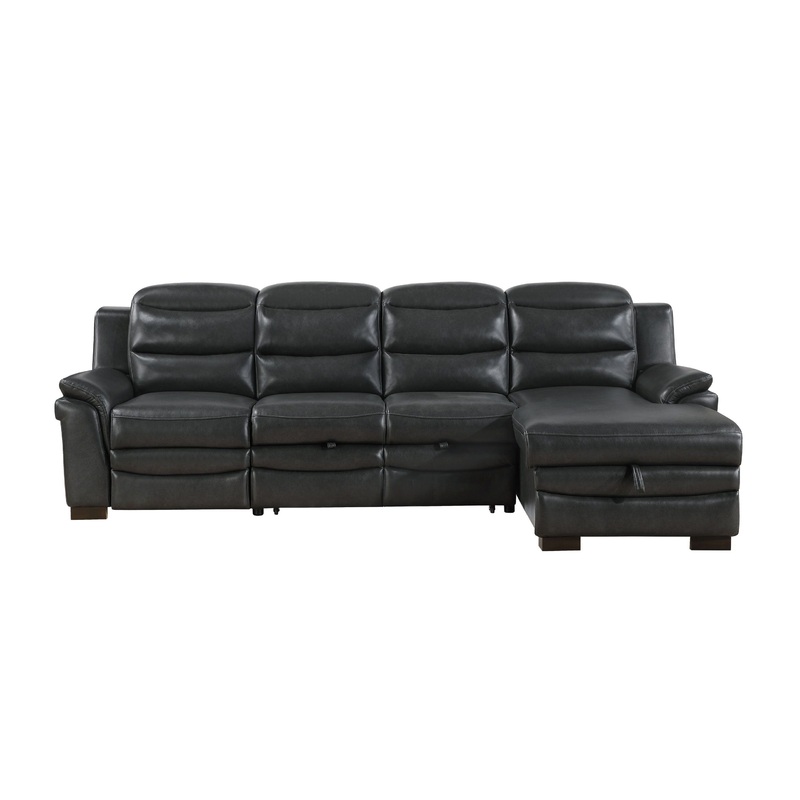 U8518 – Sofa Bed With USB – Blanche Charcoal