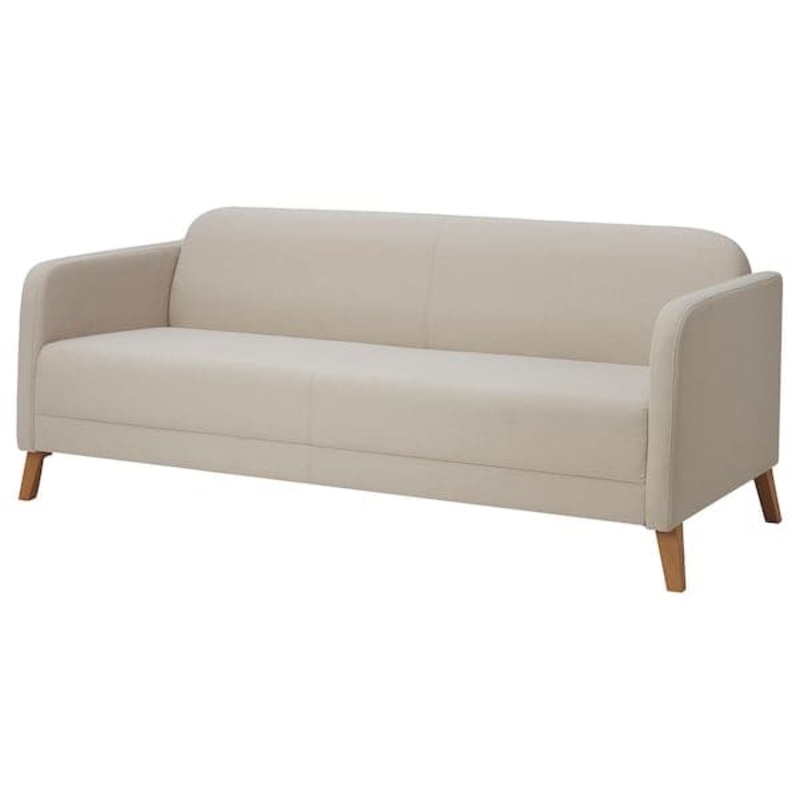 LINANS 3-seat sofa, Vissle beige