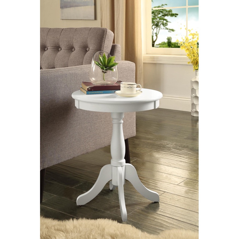 Alger – Accent Table – White