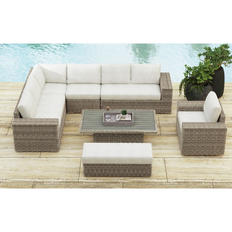 Carmona – Conversion Set|Light Brown|4 Pc. Outdoor Set