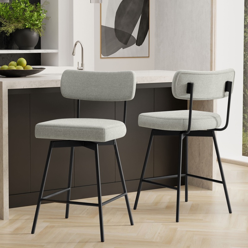 Giselle – Swivel Counter Height Stool (Set of 2)