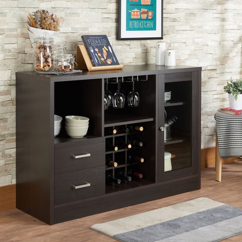 Hazen – Wine Cabinet III – Espresso