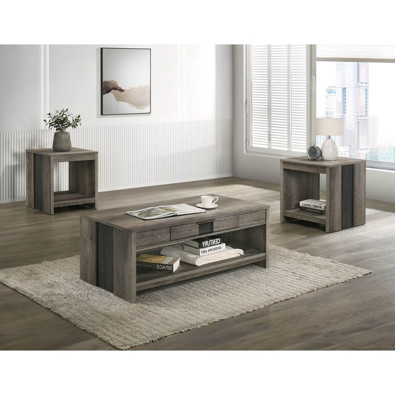 Rangley – 3 Piece Cocktail Set – Gray