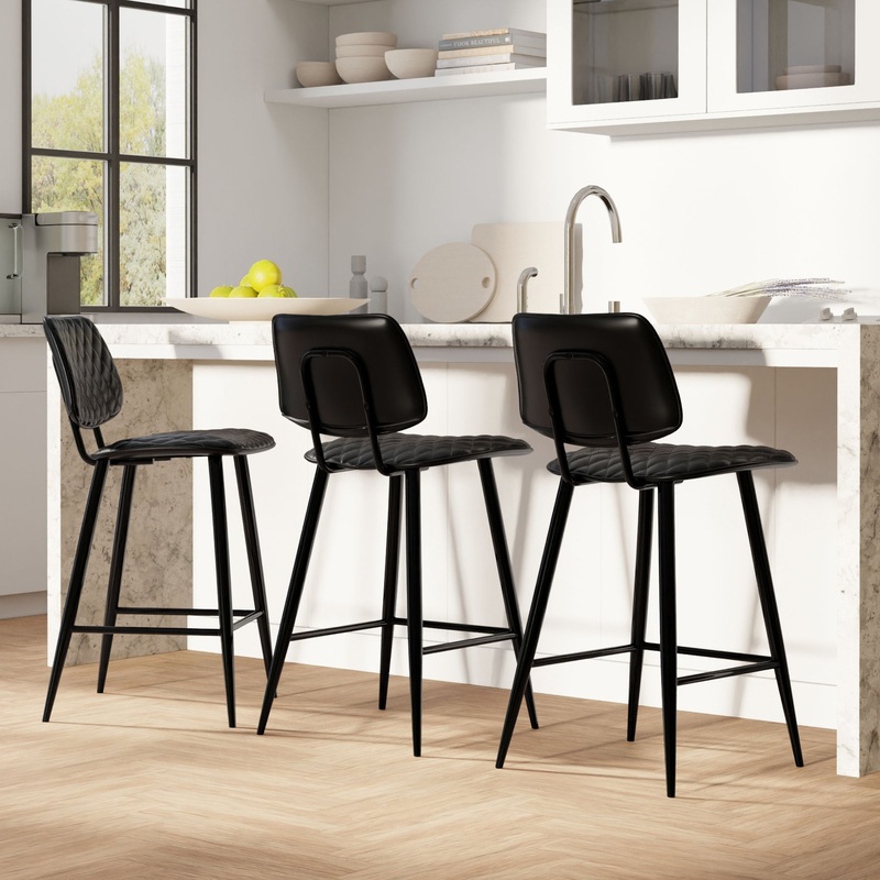 Raya – Upholstered Counter Height Stool (Set of 2)