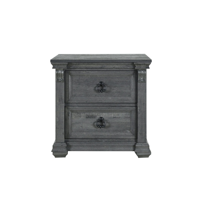 Rowan & Tatum – Nightstand – Gray