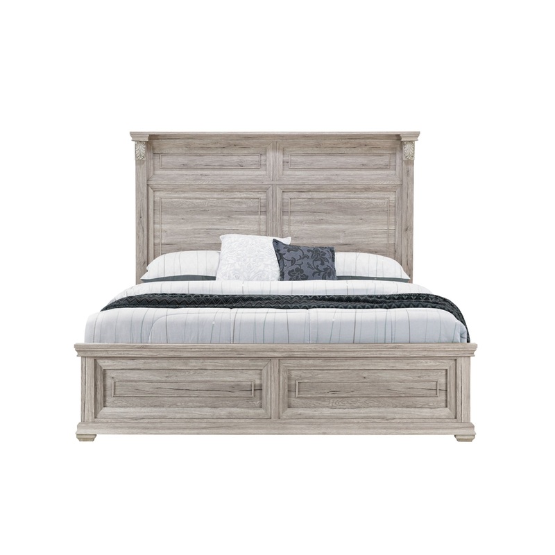 Tatum – Queen Bed Without Storage – Natural