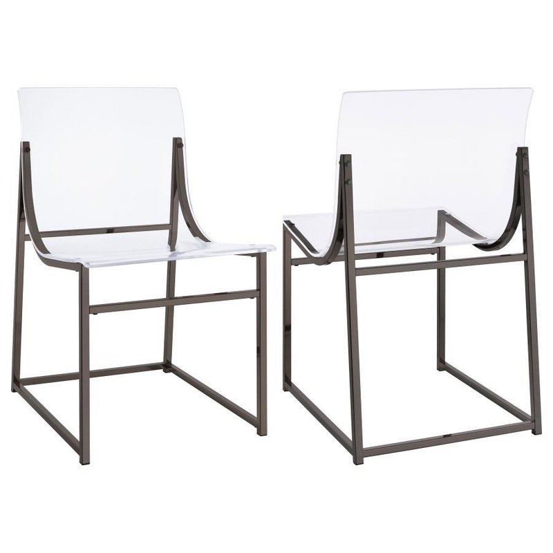 Adino – Acrylic Dining Side Chair (Set of 2)