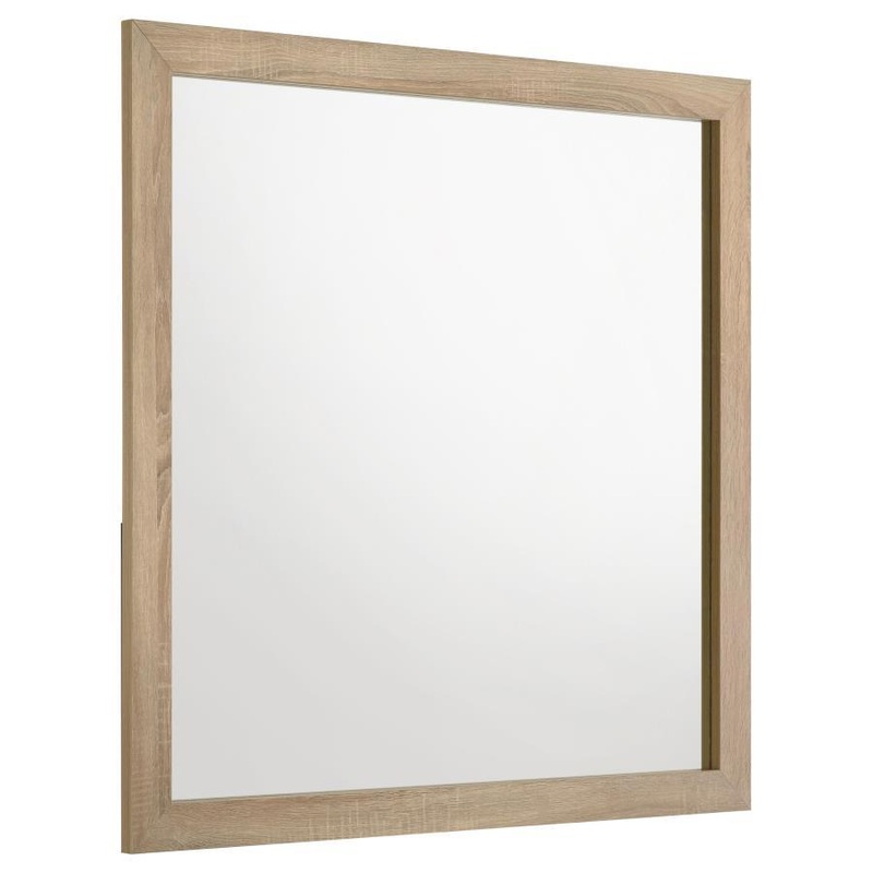 Arielle – Dresser Mirror – Light Oak