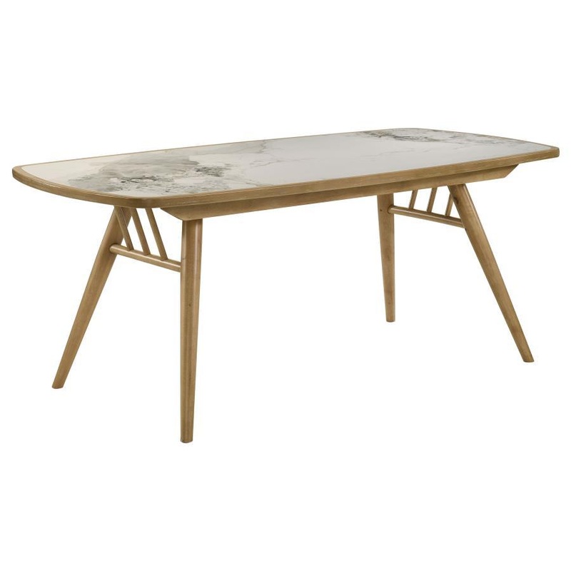 Croyden – 73 Rectangular Dining Table – Weathered Natural
