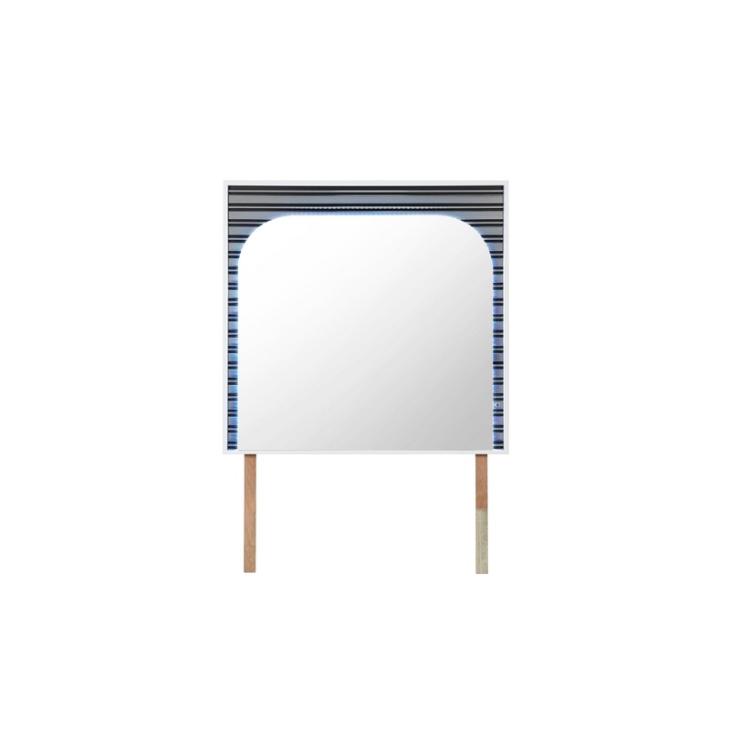 Talia – Mirror With LED – White
