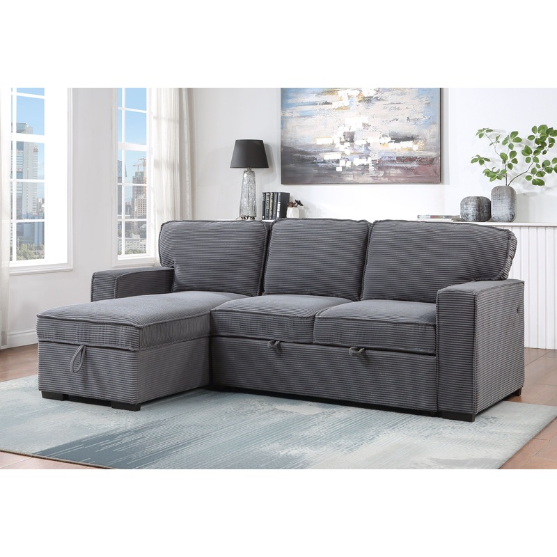 U0203 – Reversible Sofa Bed – Light Gray