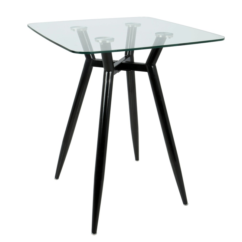 Clara – Mid Century Modern Square Table