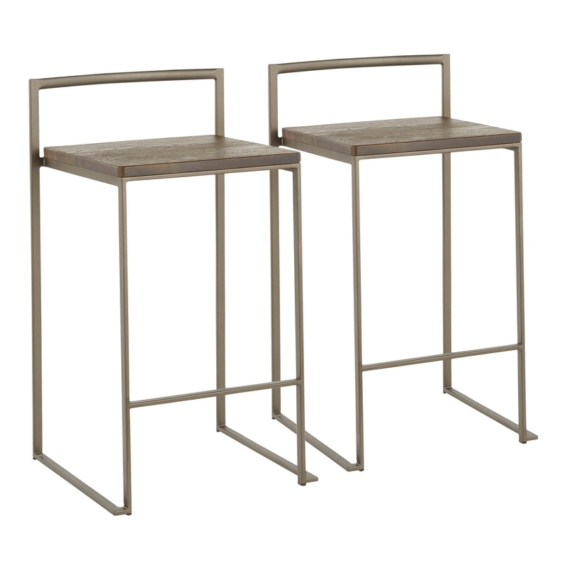 Fuji – Industrial Stackable Counter Stool Set