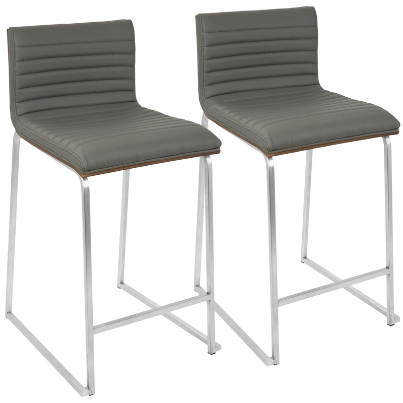 Mara – Contemporary Elegant Design Counter Stool (Set of 2)