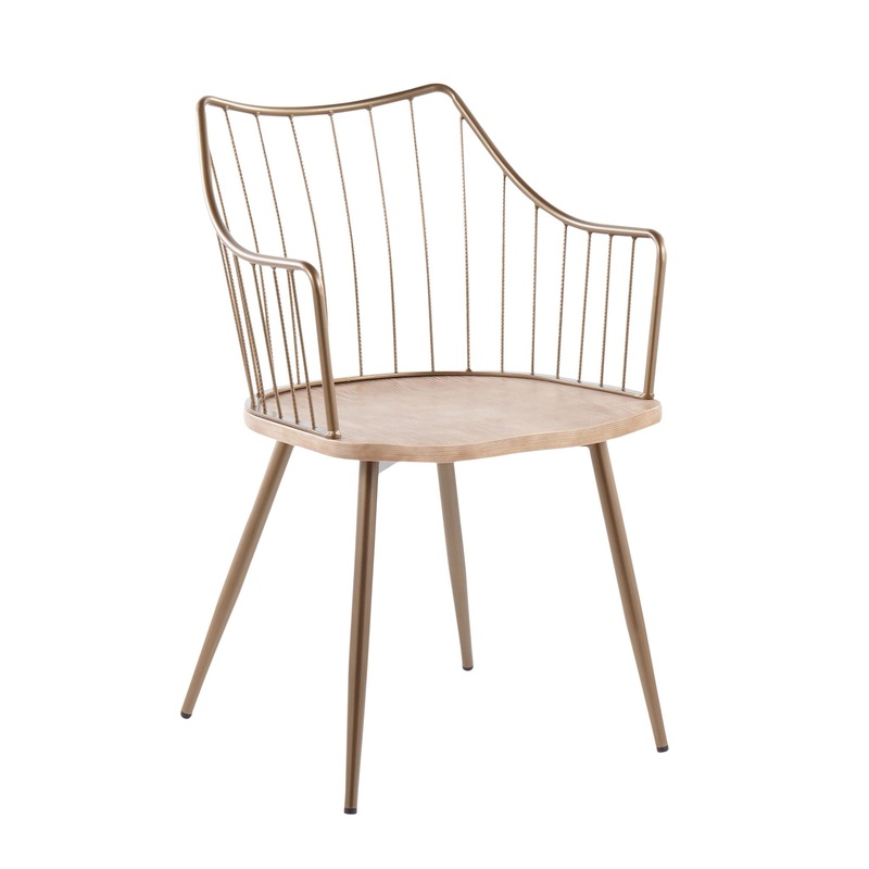 Winston – Farmhouse Chair|Beige|Black