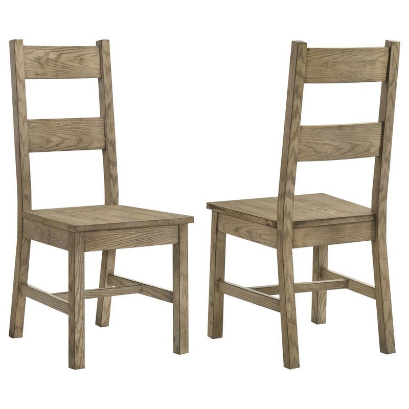 Cardova – Solid Wood Dining Side Chair (Set of 2) – Vineyard Oak