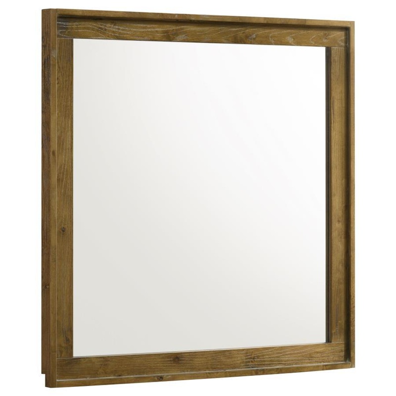 Henderson – Dresser Mirror – Medium Oak