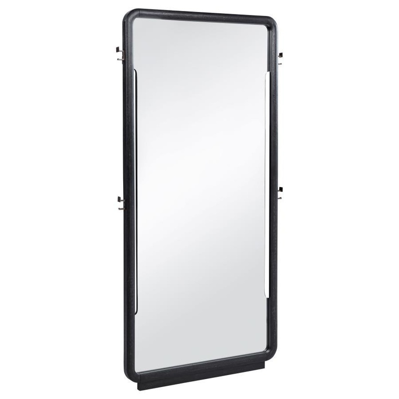 Leandro – 76 Full Length Floor Mirror – Burnished Black