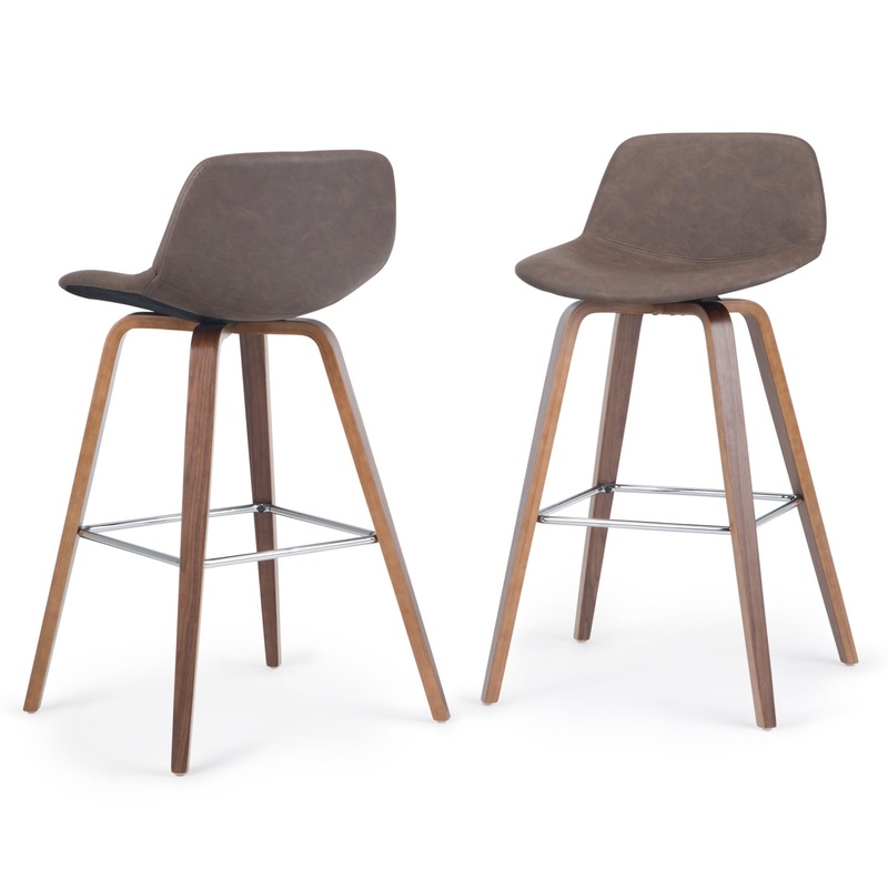 Randolph – Bentwood Multifunctional Counter / Bar Height Stool (Set of 2)
