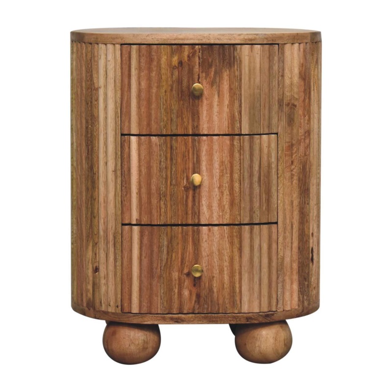 Soba – Ball Drawer Bedside Table