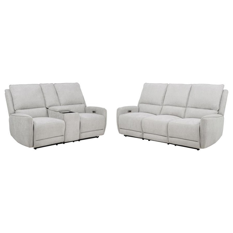 Sylmar – Chenille Power Reclining Sofa Set