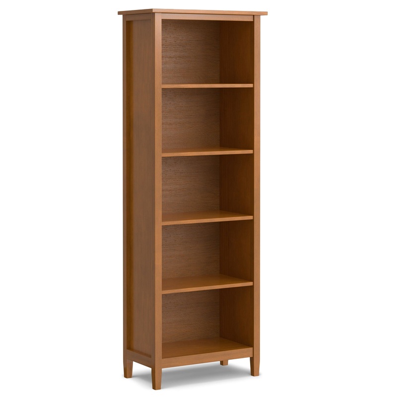 Warm Shaker – 5 Shelf Bookcase