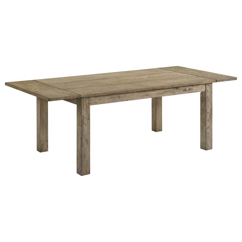 Cardova – 87 Solid Wood Extension Dining Table – Vineyard Oak