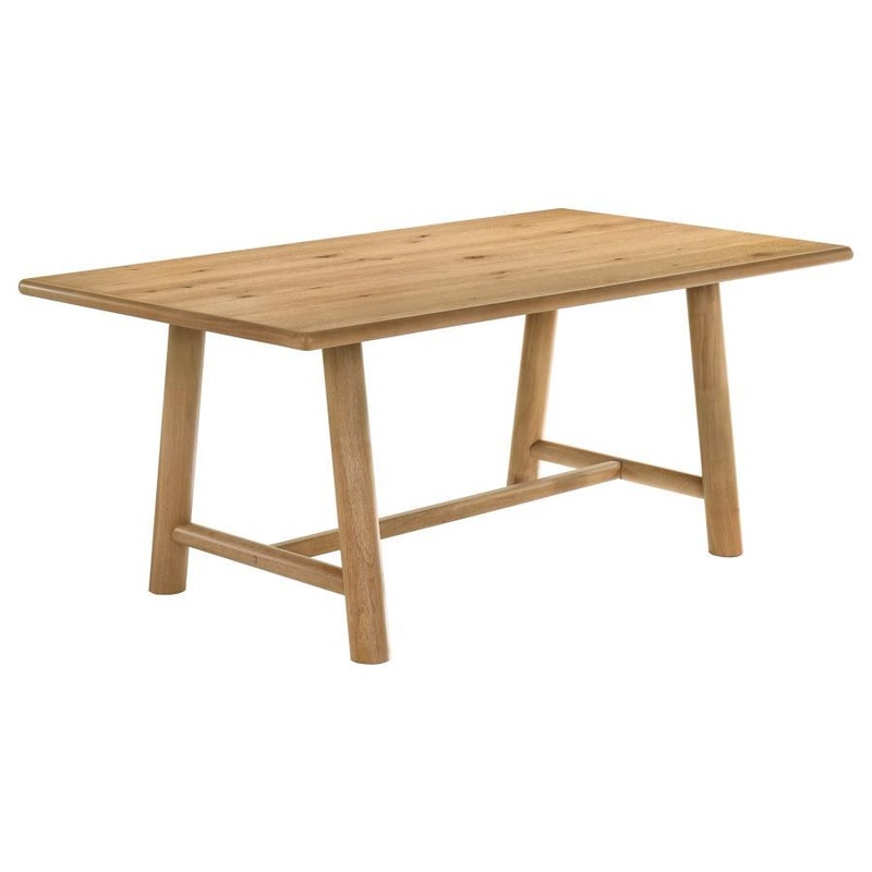 Duncan – 71 Rectangular Wood Dining Room Table – Washed Oak