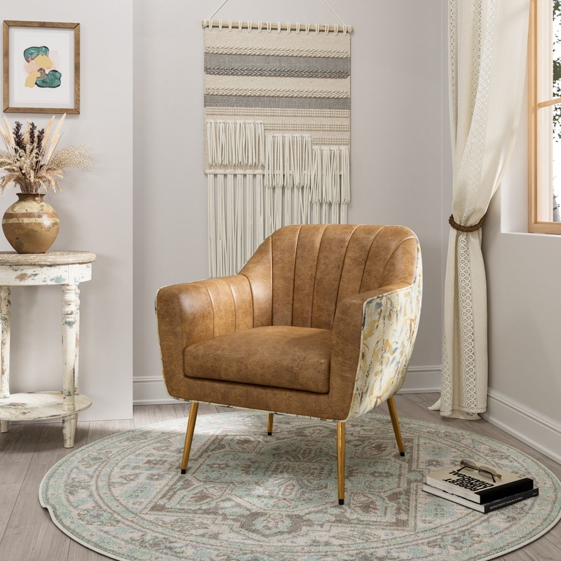 Rose – Accent Chair – Brown