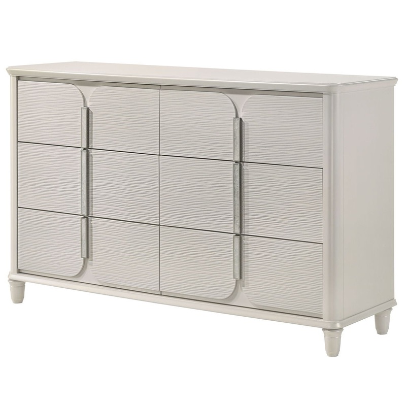 Laveda – Dresser – Pearl White