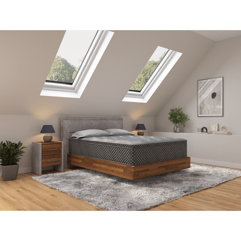 13 Quilted Eurotop Hybrid Mattress, Plush