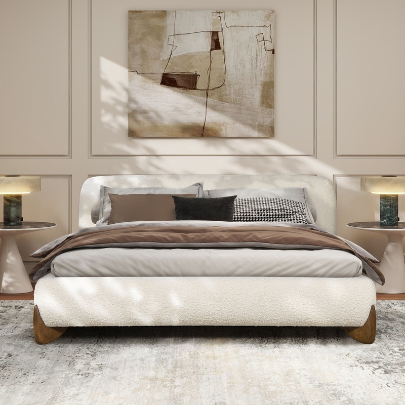 Alpine – Puffy Modern Platform Bed