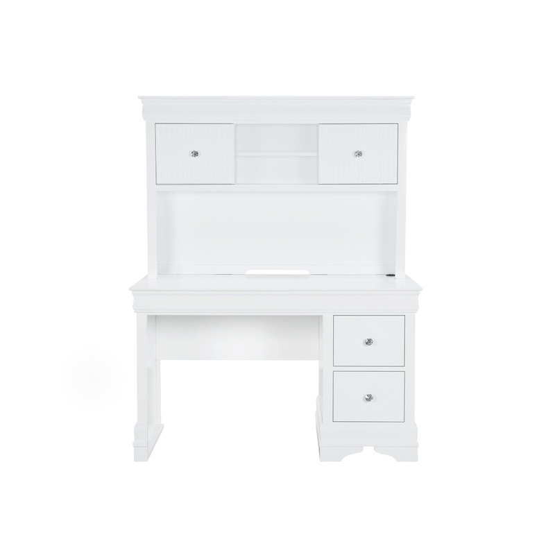 Pompei – Desk – Metallic White