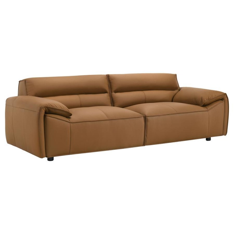 Buxton – Top Grain Leather Upholstered Sofa