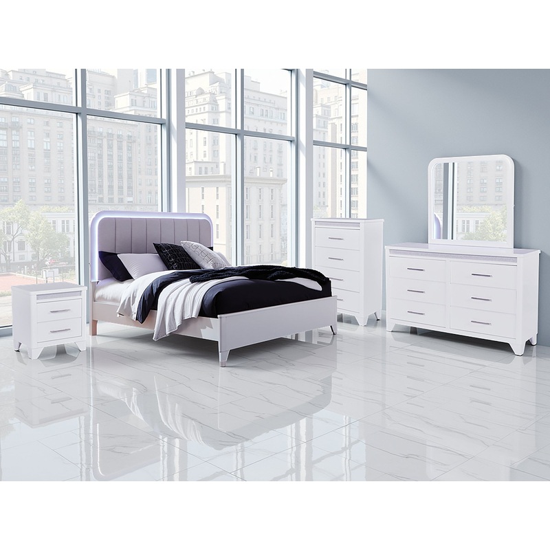 Jarlee  Upholstered Panel Bed|Queen|King|California King