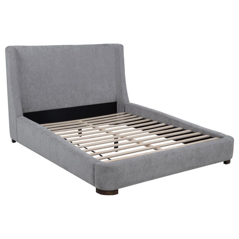 Rennes – Upholstered Wingback Platform Bed